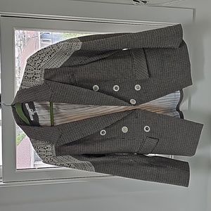 Veronica Beard Faithon Dickey Jacket in Camel Multi Color Size 12